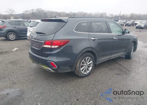 2017 Hyundai Santa Fe Se из США, поврежденный, VIN KM8SM4HFXHU222588